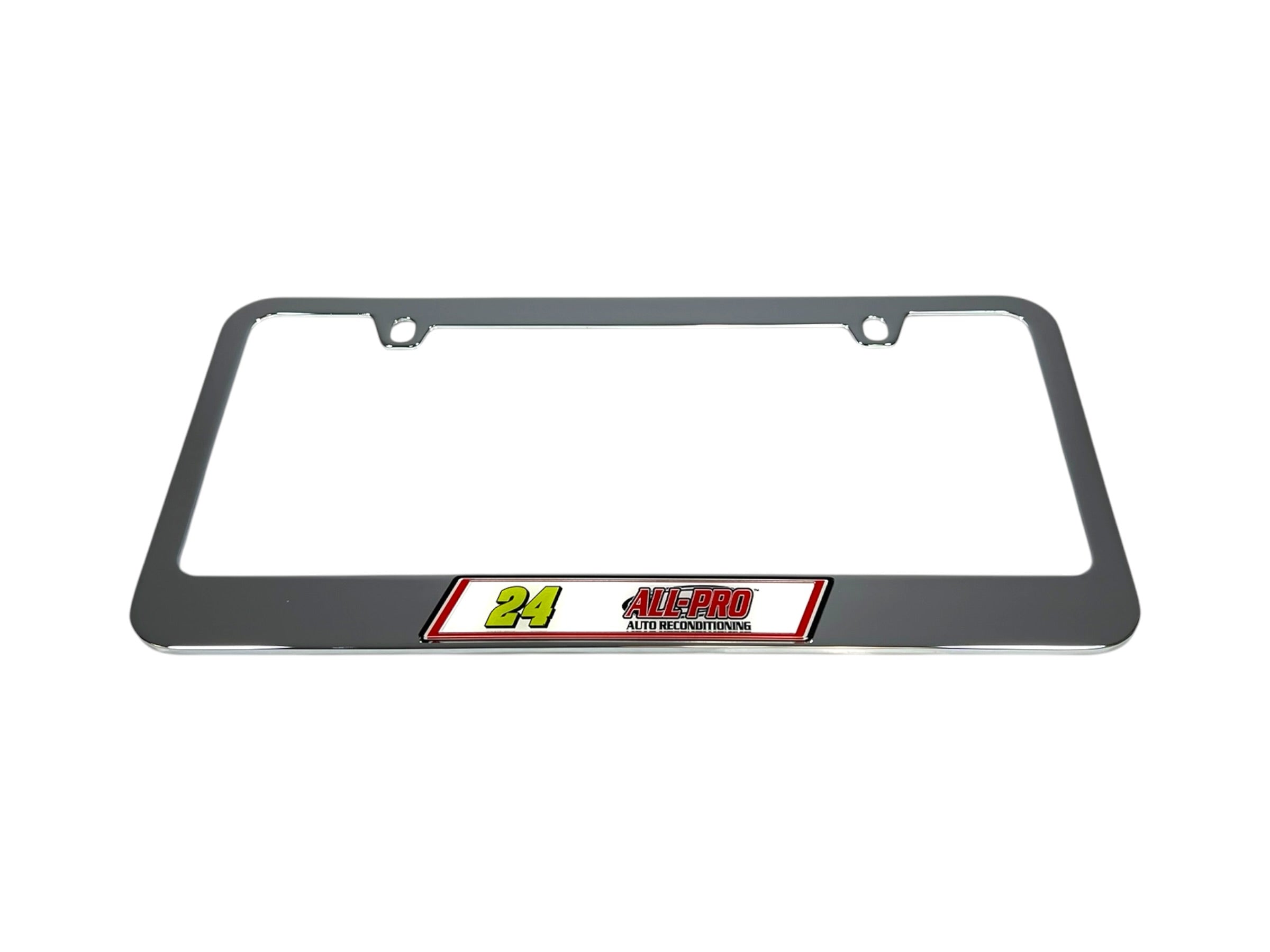 William Byron ALL-PRO # & Sponsor Chrome License Plate Frame