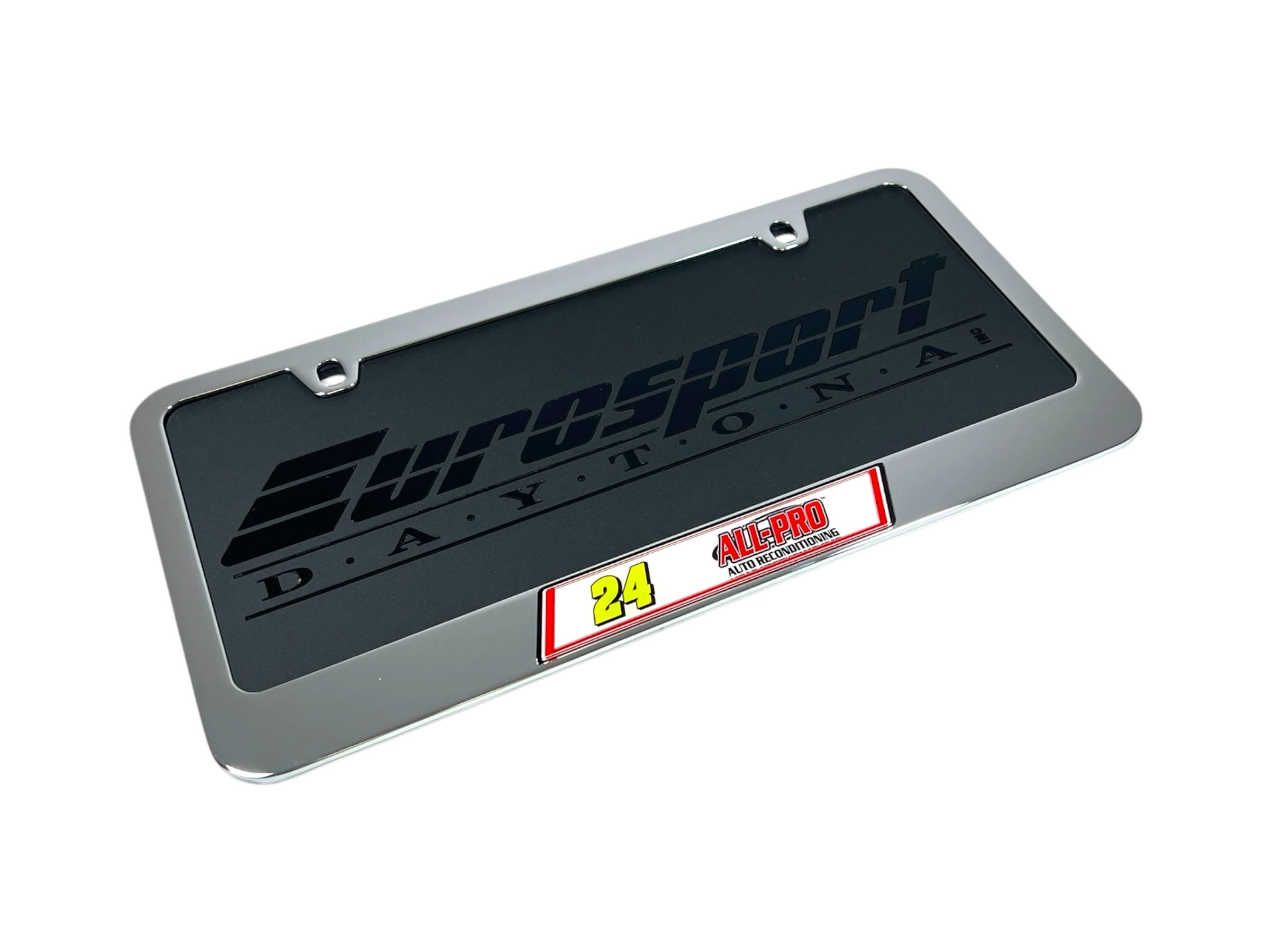 William Byron ALL-PRO # & Sponsor Chrome License Plate Frame