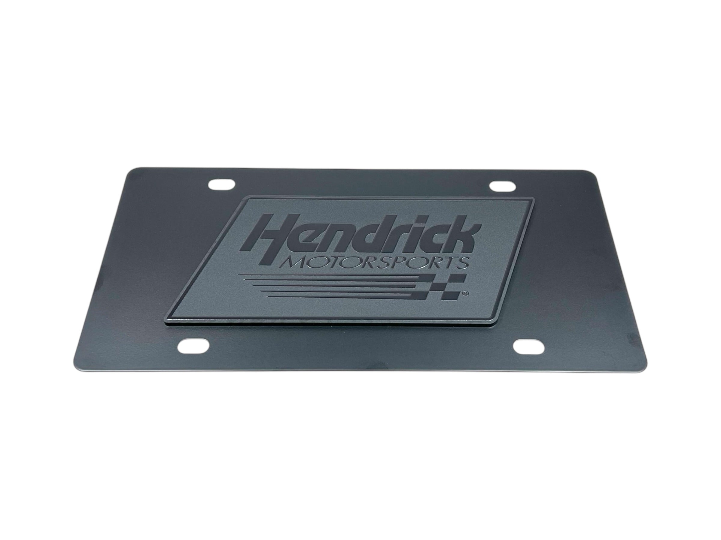 Hendrick Motorsports Carbon Steel License Plate