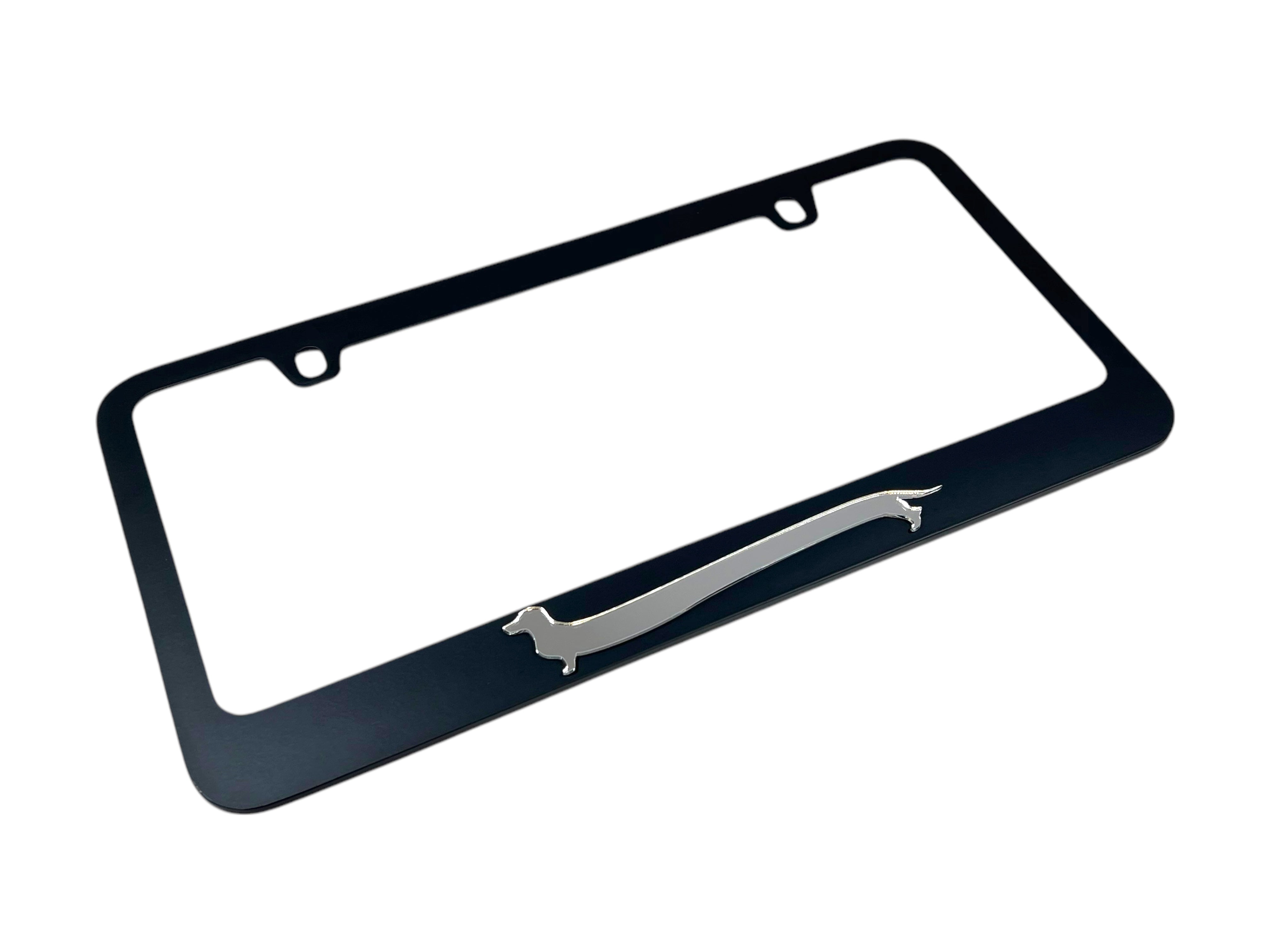 Dachshund License Plate Frame