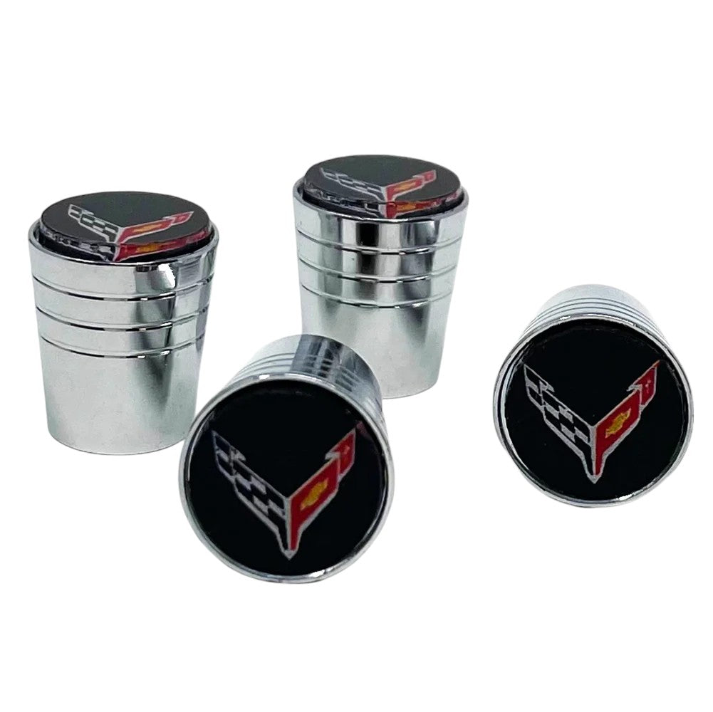 Chevrolet Corvette C8 Tapered Valve Stem Caps