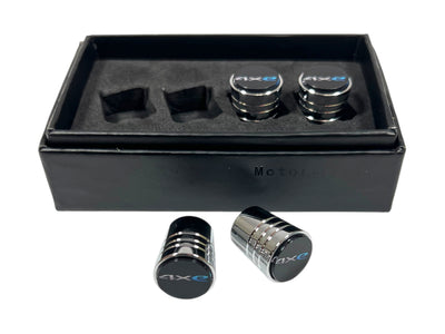 Jeep 4XE Chrome Tapered Valve Stem Caps