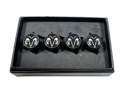 Ram Head Carbon Fiber Valve Stem Caps