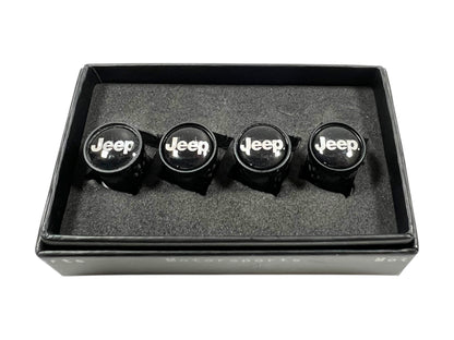 Jeep Carbon Fiber Valve Stem Caps