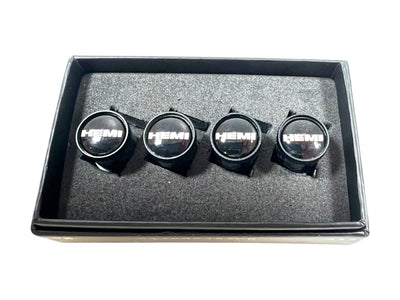Hemi Carbon Fiber Valve Stem Caps