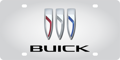 Buick Stainless Steel License Plate