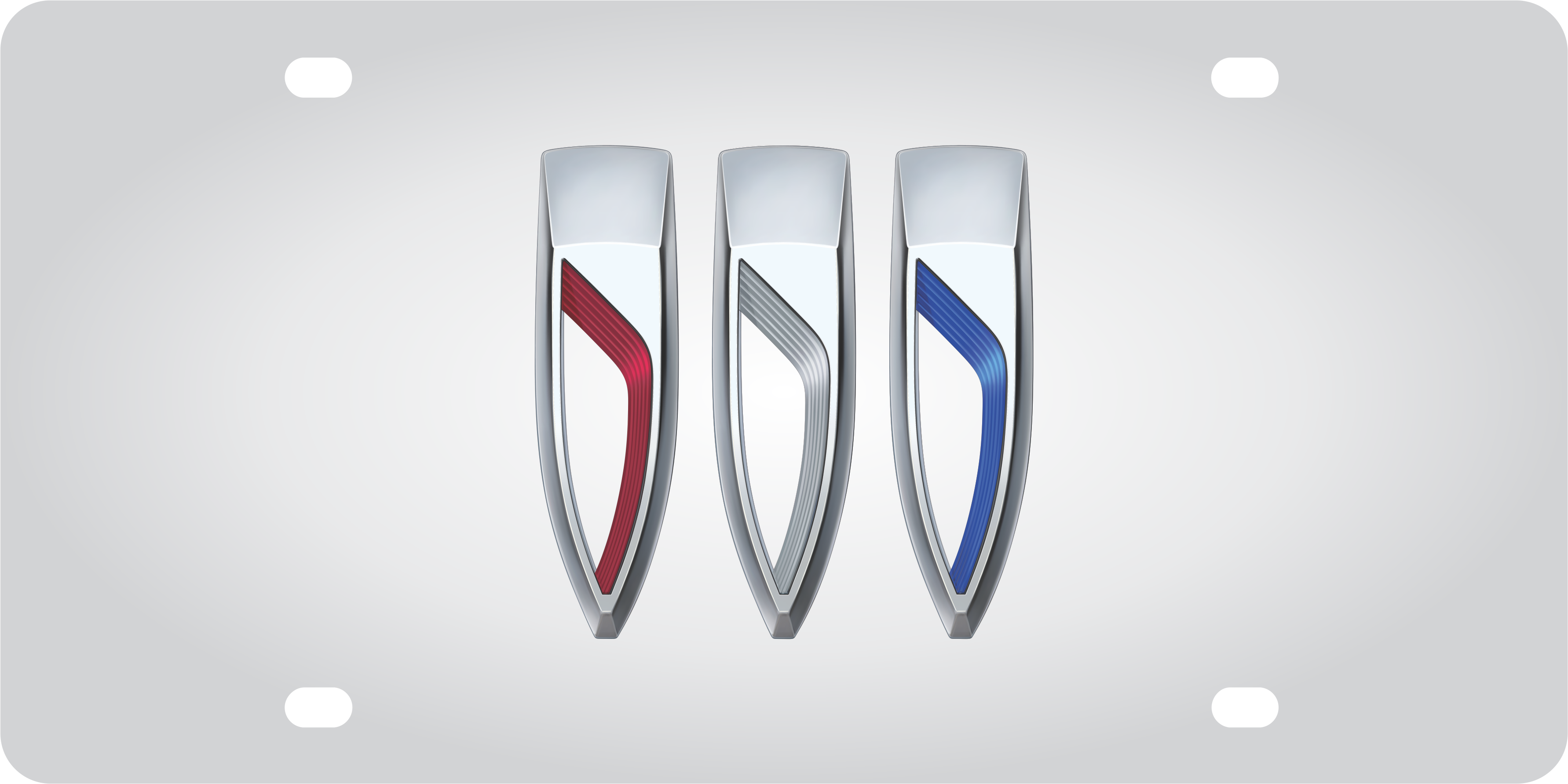 Buick Stainless Steel License Plate