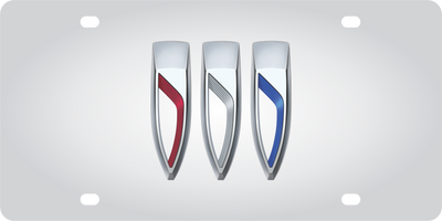 Buick Stainless Steel License Plate