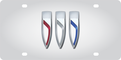 Buick Stainless Steel License Plate