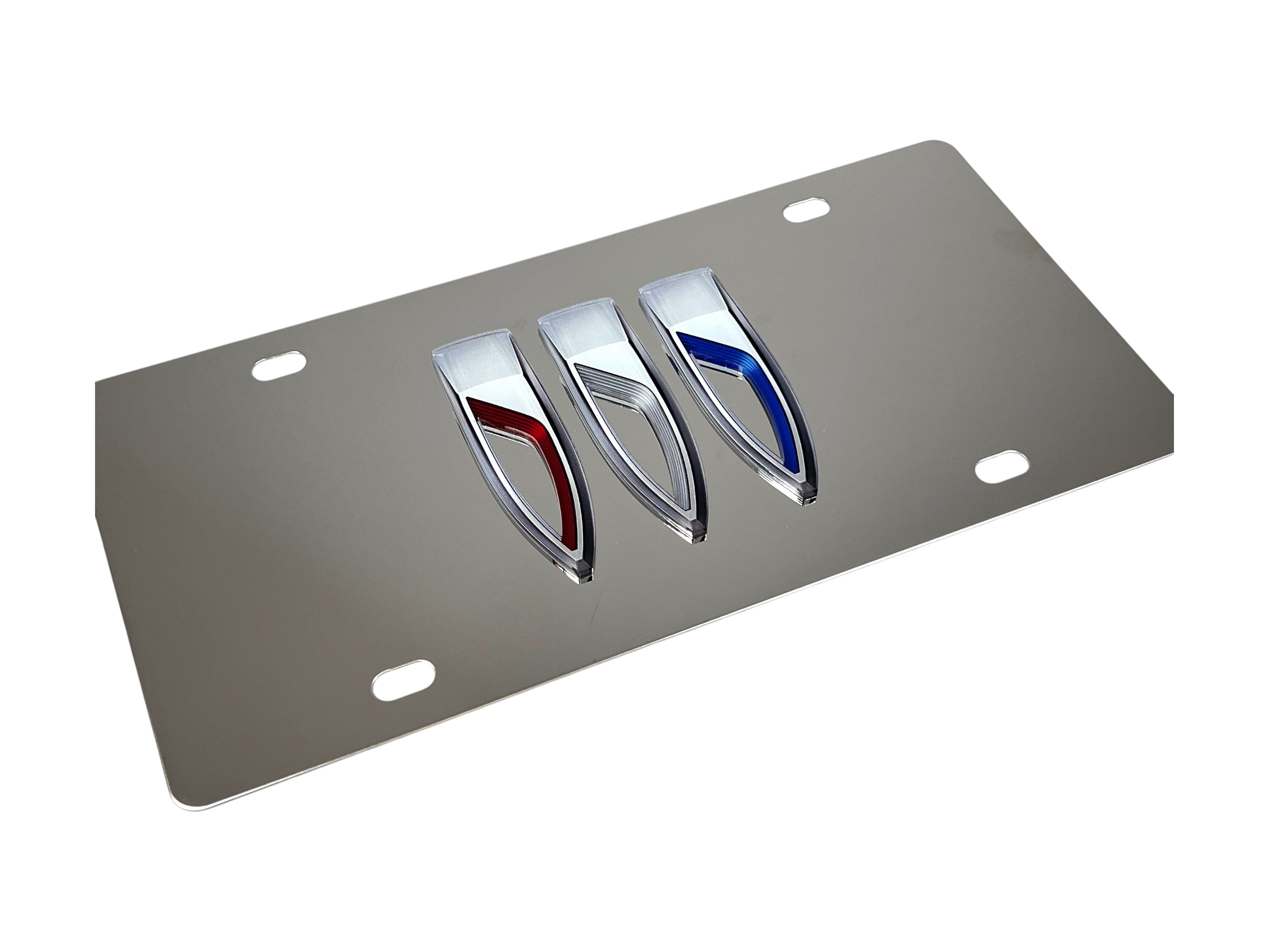 Buick Stainless Steel License Plate
