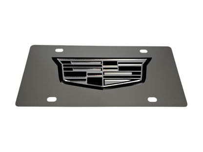 Cadillac Stainless Steel License Plate