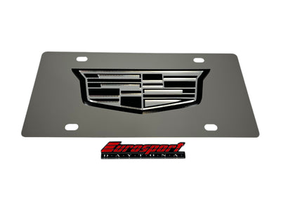 Cadillac Stainless Steel License Plate