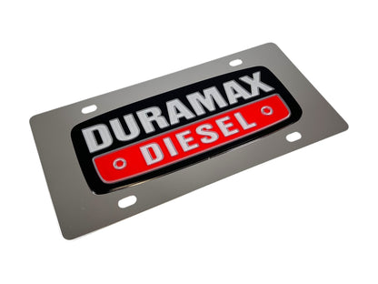 Duramax Diesel Stainless Steel License Plate