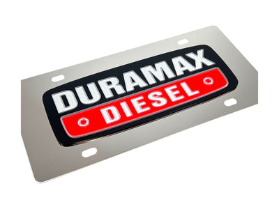 Duramax Diesel Stainless Steel License Plate