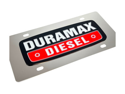 Duramax Diesel Stainless Steel License Plate