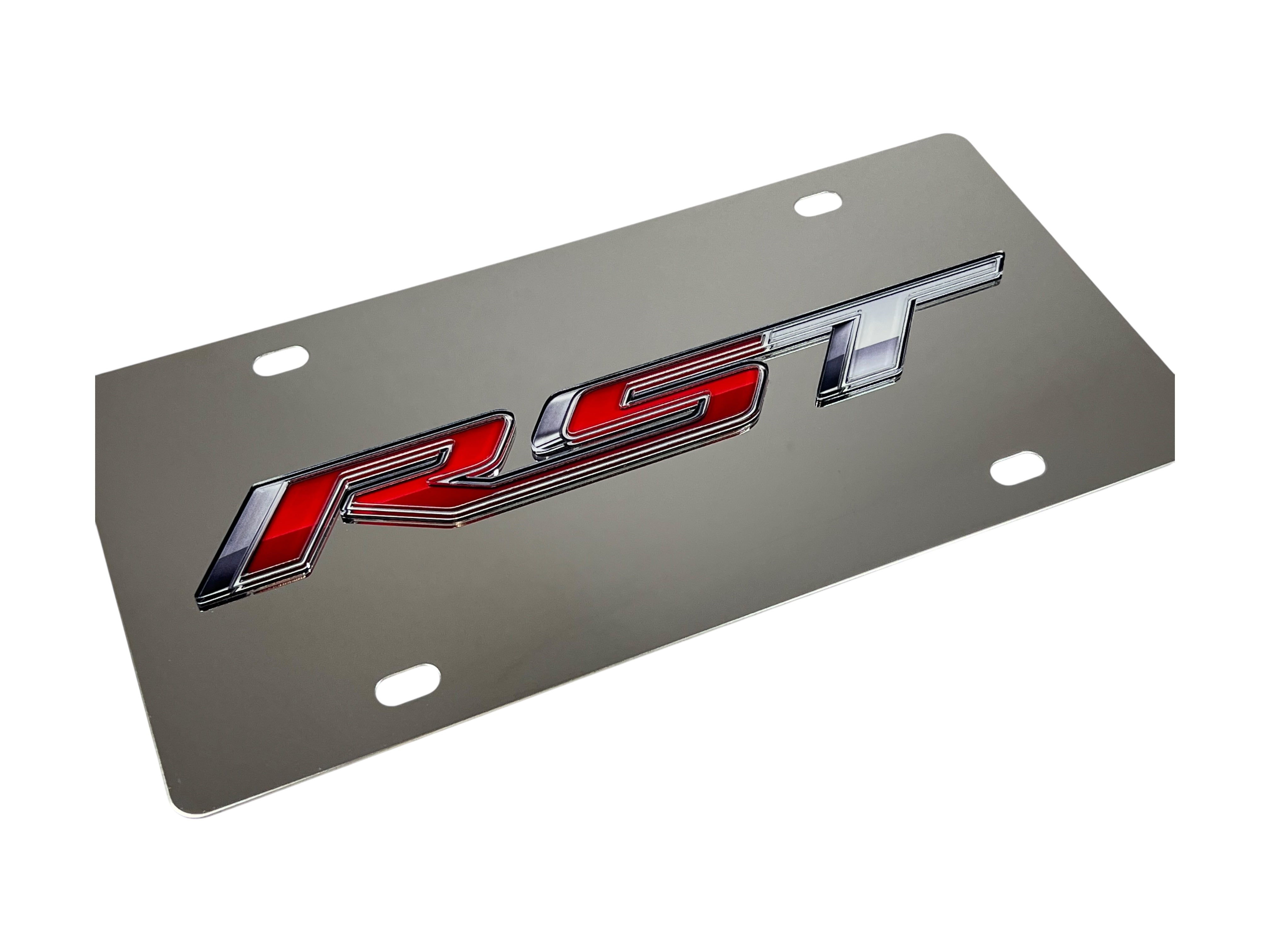 Chevrolet RST Stainless Steel License Plate