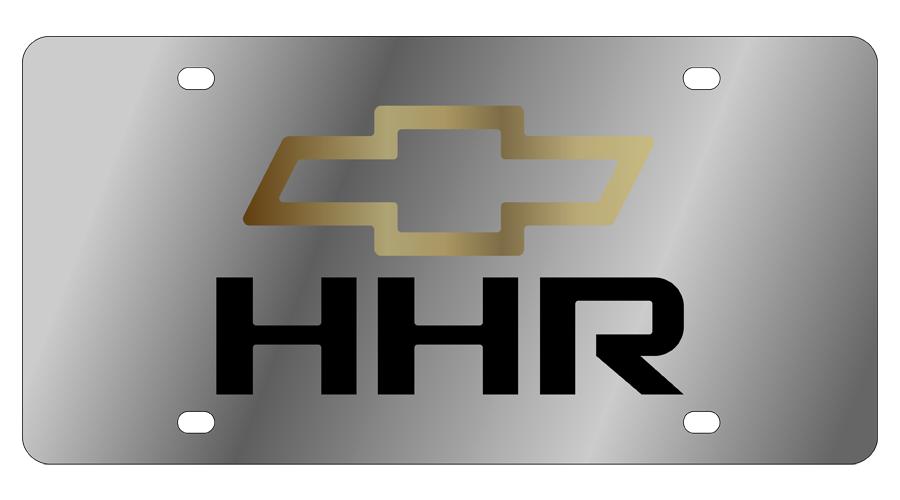 Chevrolet HHR Stainless Steel License Plate