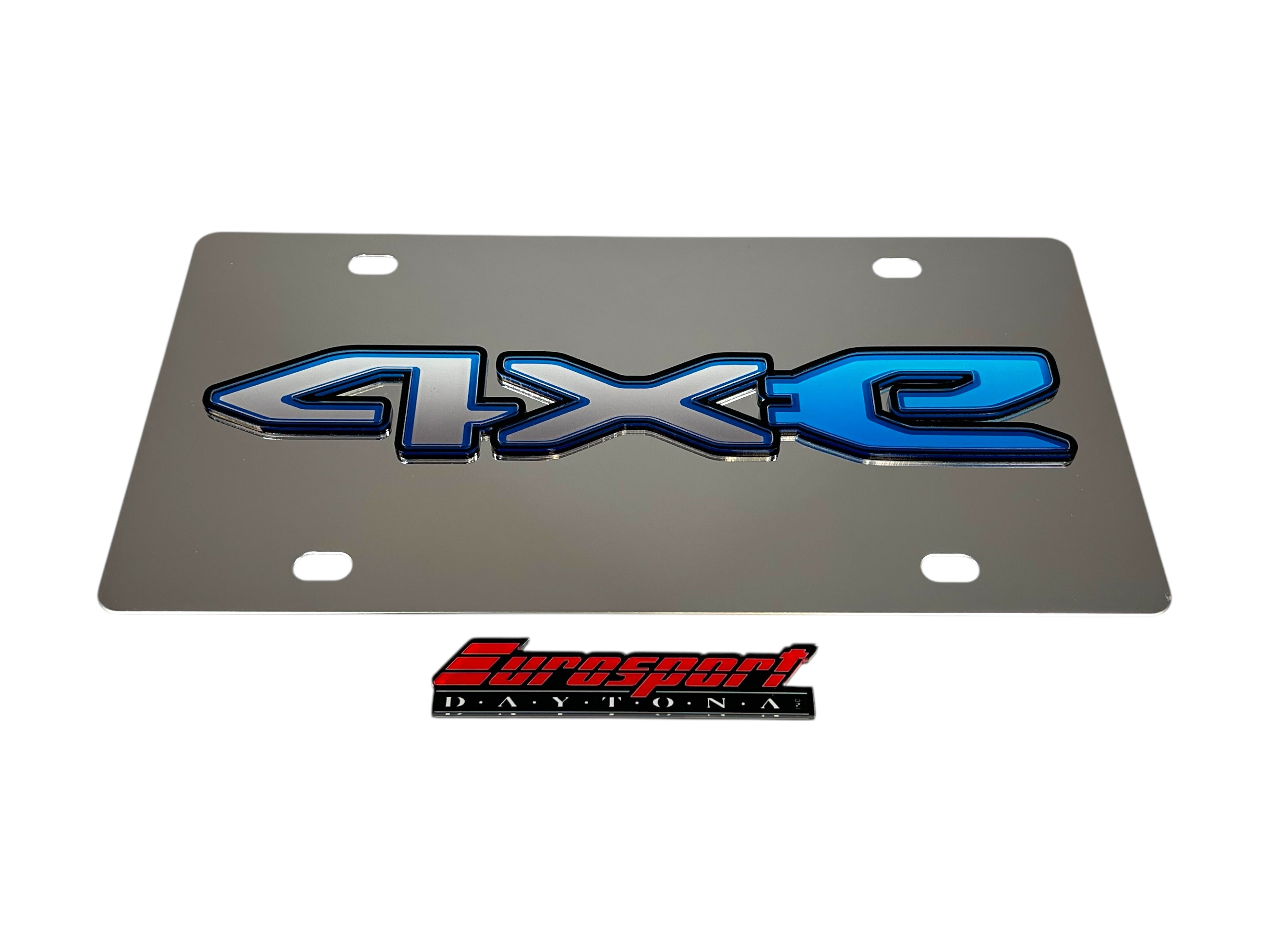 Jeep 4XE Stainless Steel License Plate