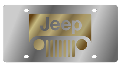 a jeep sign with the word jeep on it