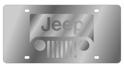 a jeep sign with the word jeep on it