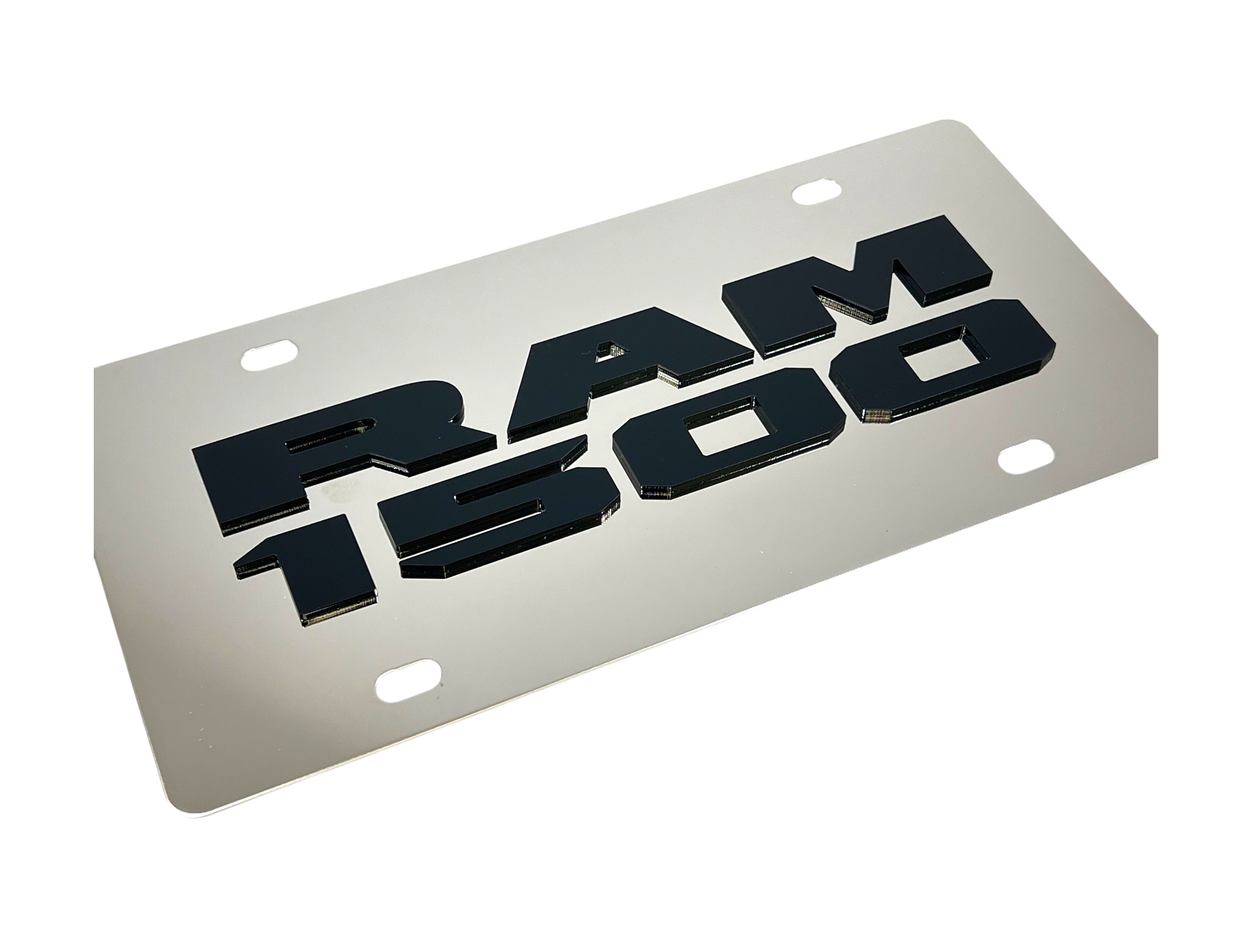 Ram 1500 Stainless Steel License Plate