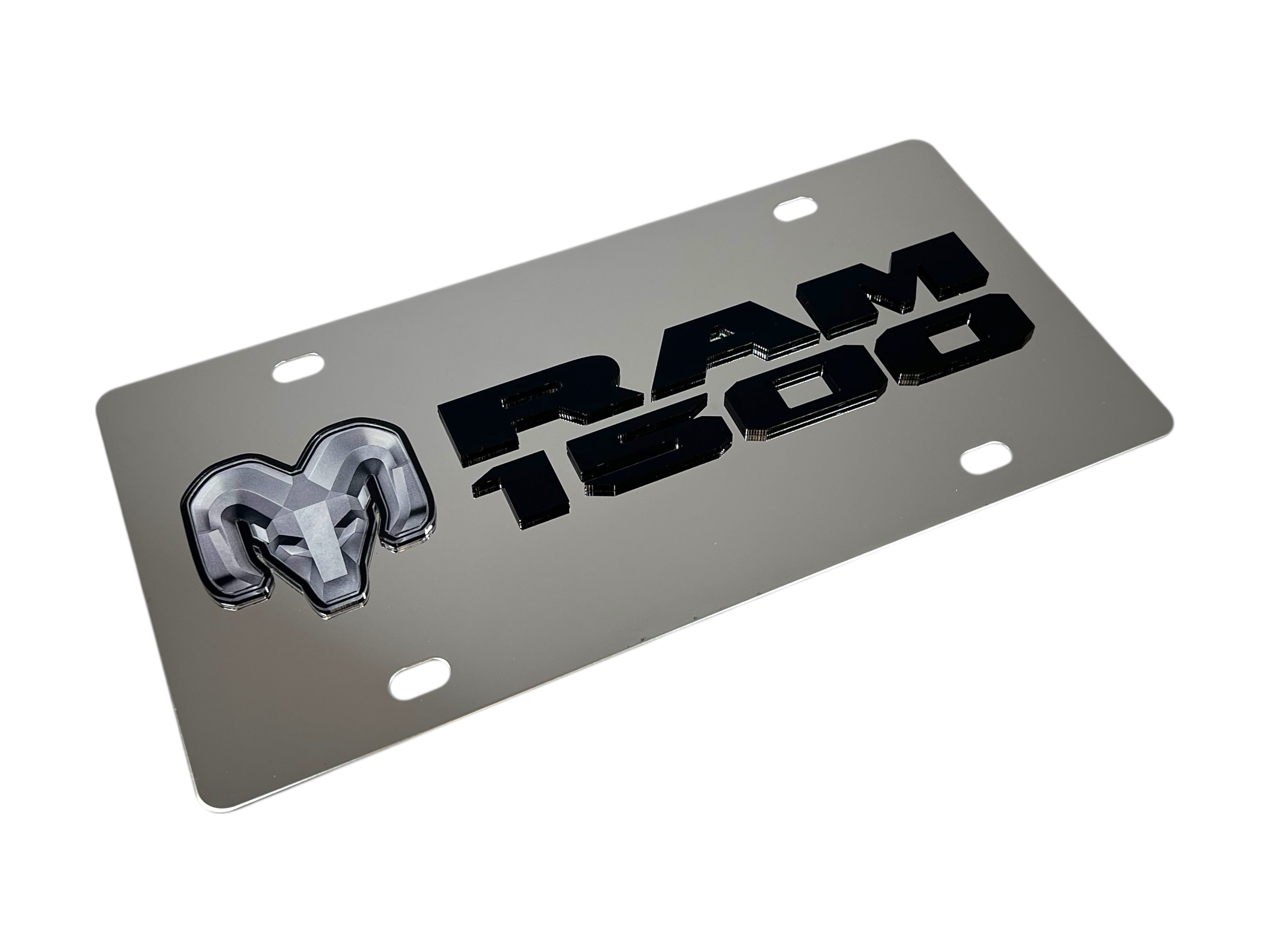Ram 1500 Stainless Steel License Plate