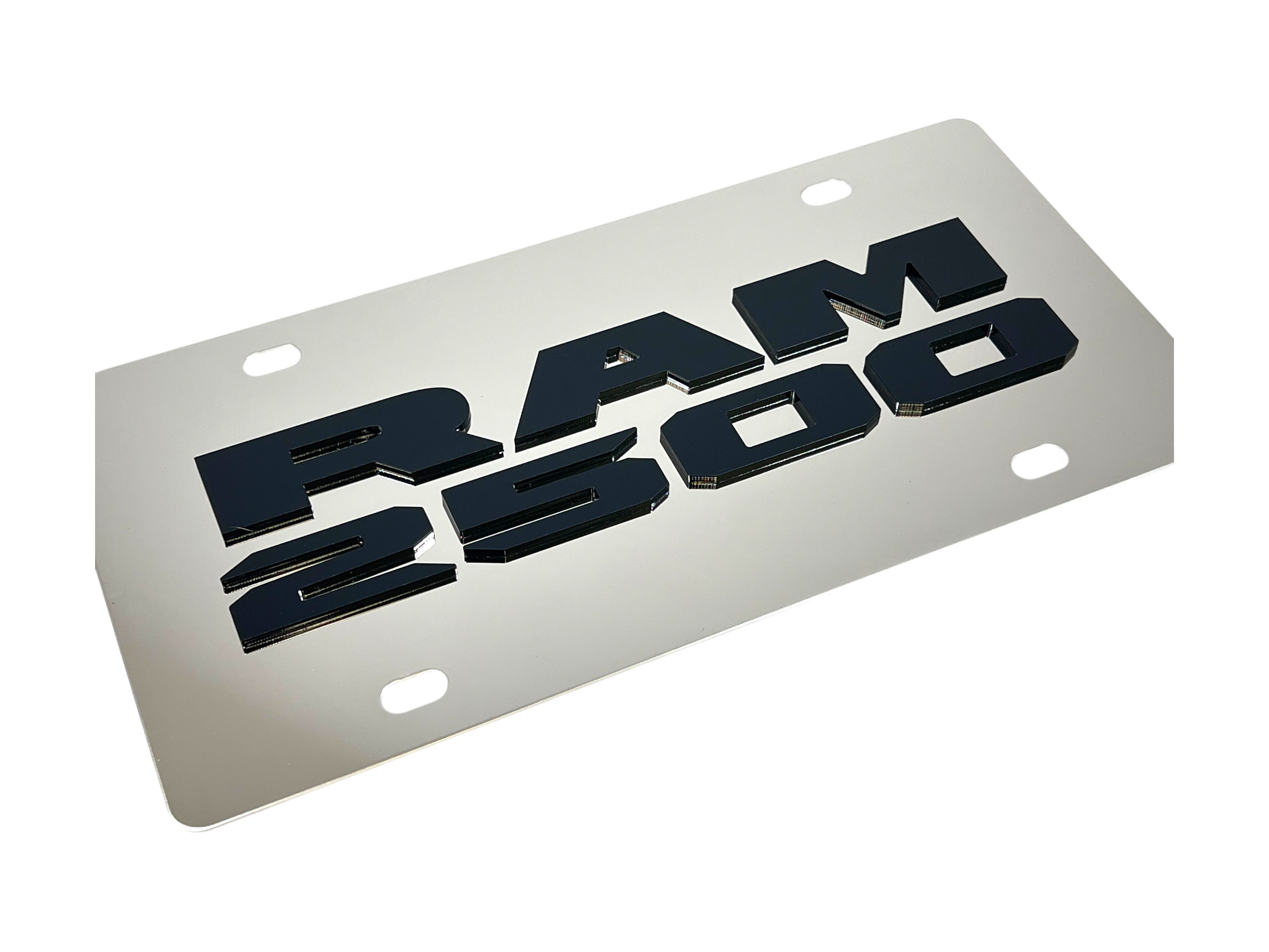 Ram 2500 Stainless Steel License Plate