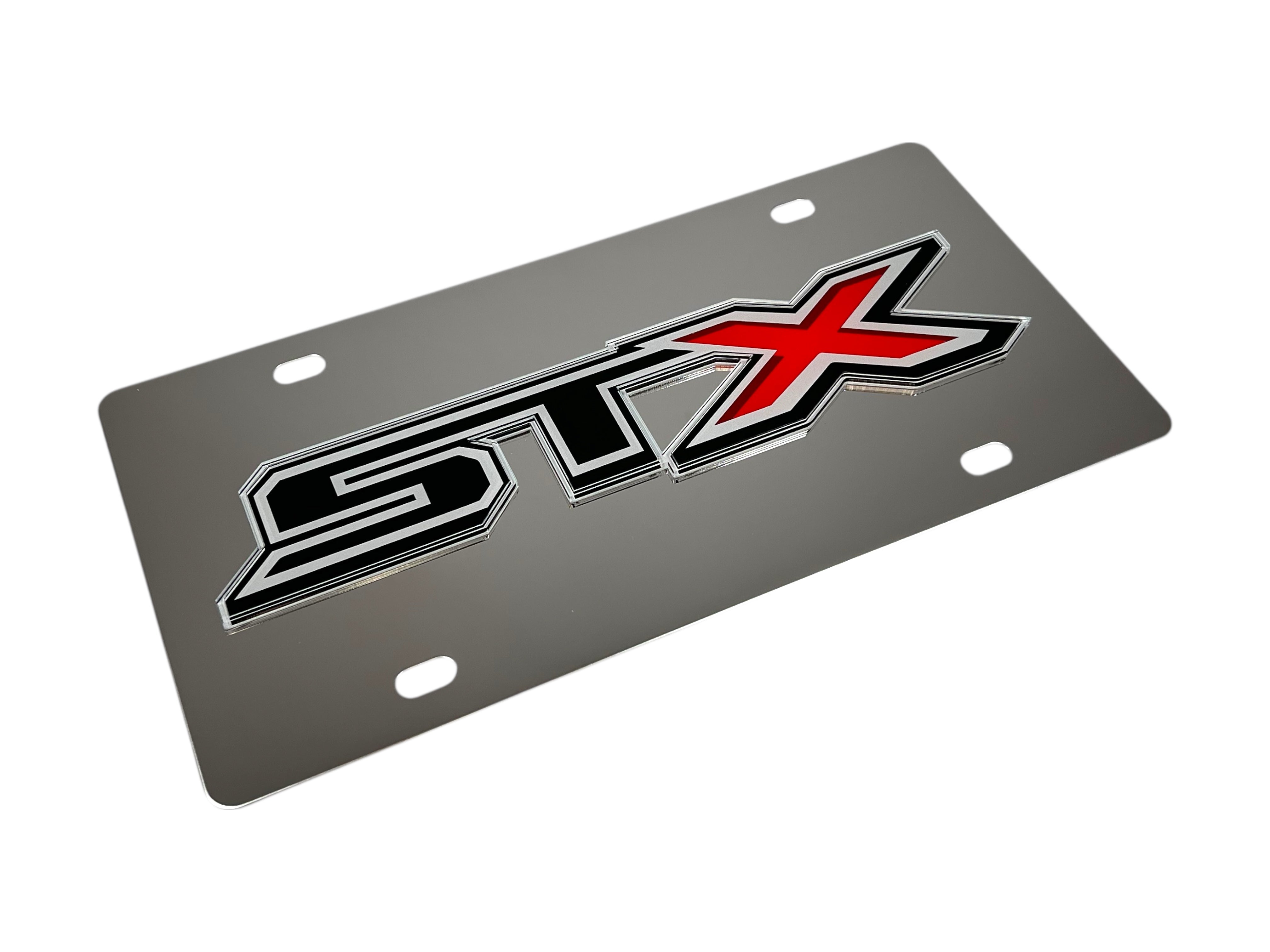 Ford F-150 STX Stainless Steel License Plate