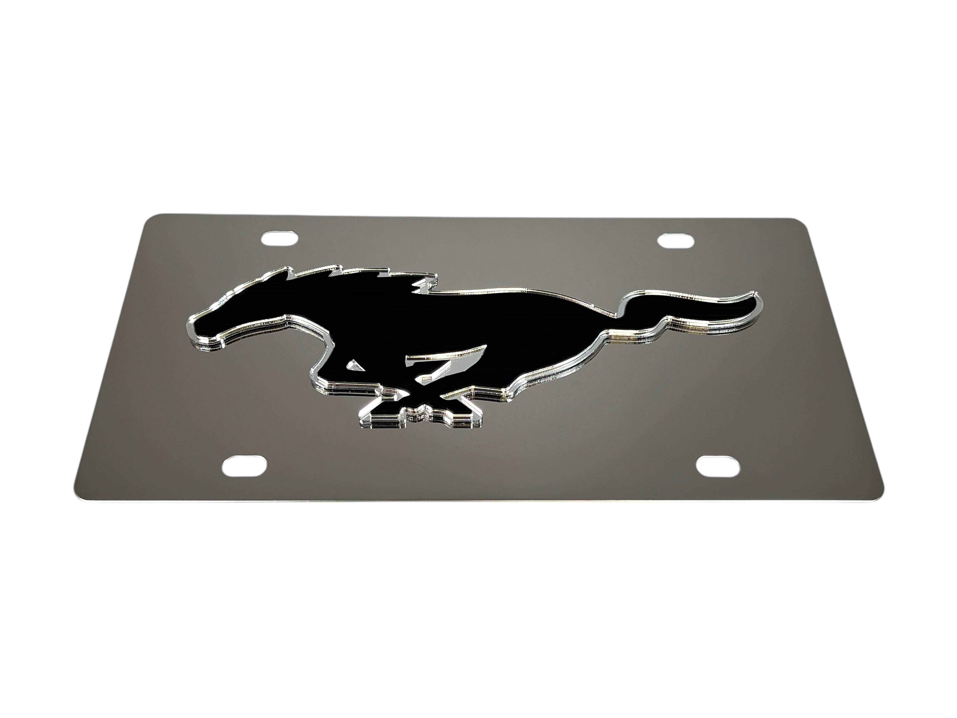 Ford Mustang Mach-E Stainless Steel License Plate