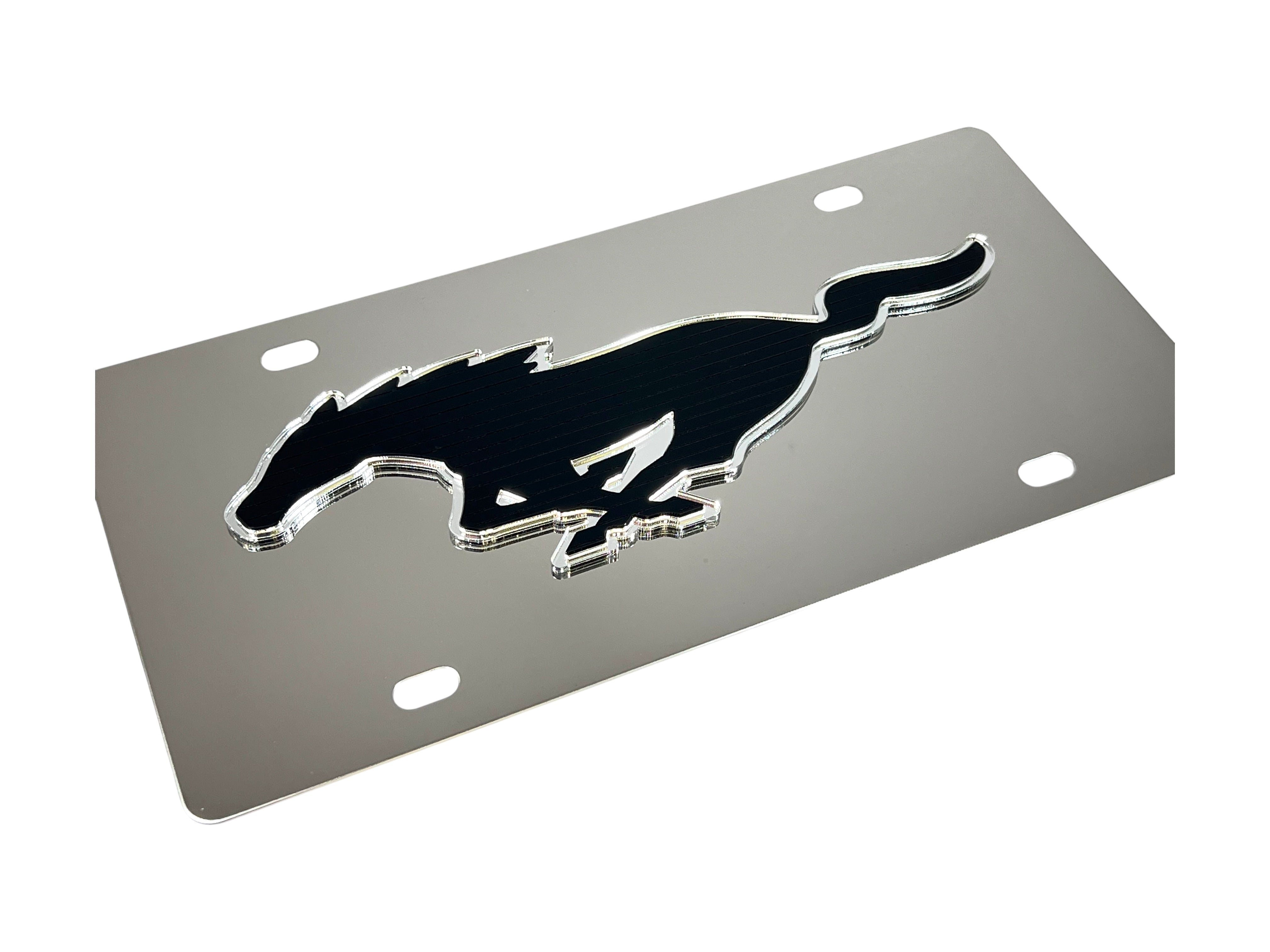 Ford Mustang Mach-E Stainless Steel License Plate