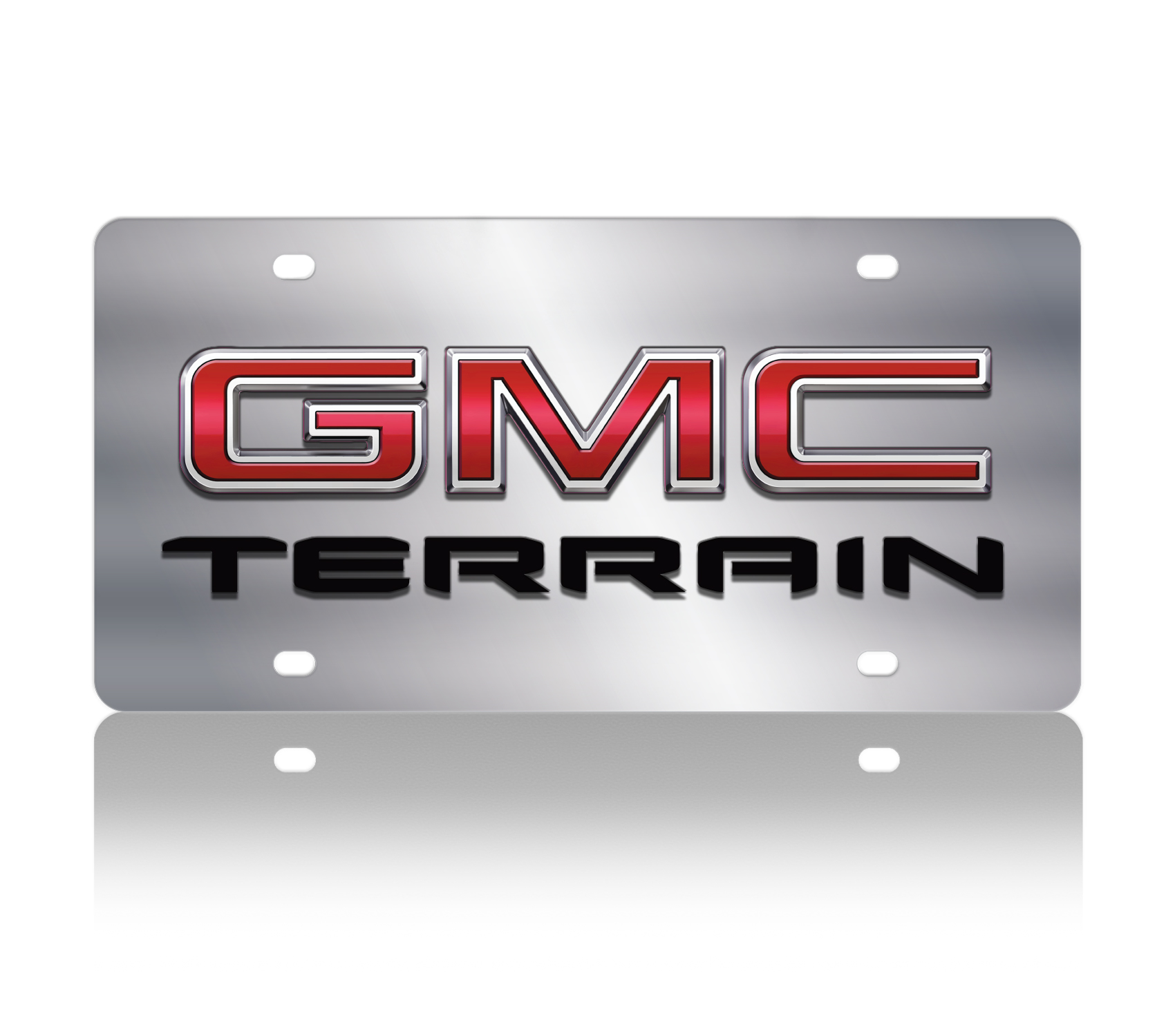 2019 GMC Terrain Stainless Steel License Plate