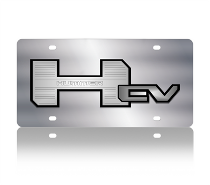 Hummer EV Stainless Steel License Plate