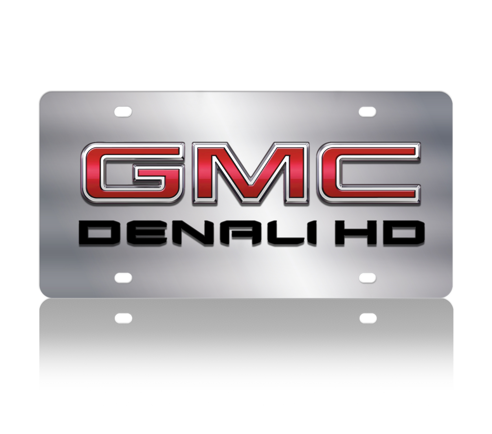 2019 GMC Denali HD Stainless Steel License Plate