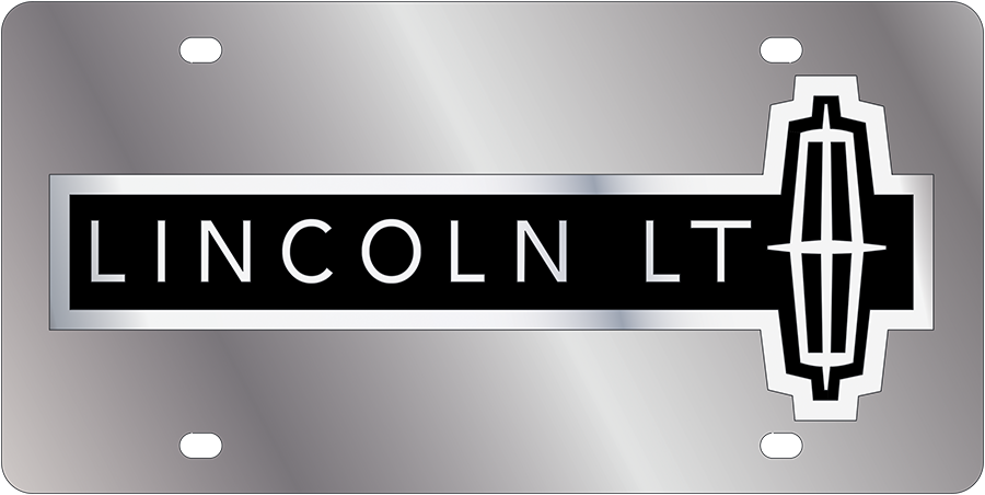 Lincoln LT Stainless Steel License Plate