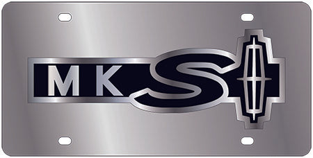 Lincoln MKS Stainless Steel License Plate