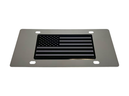 American Flag Full 50 Star License Plate