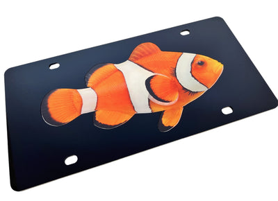 Clownfish Acrylic License Plate