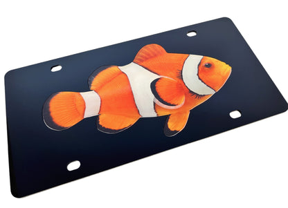 Clownfish Acrylic License Plate