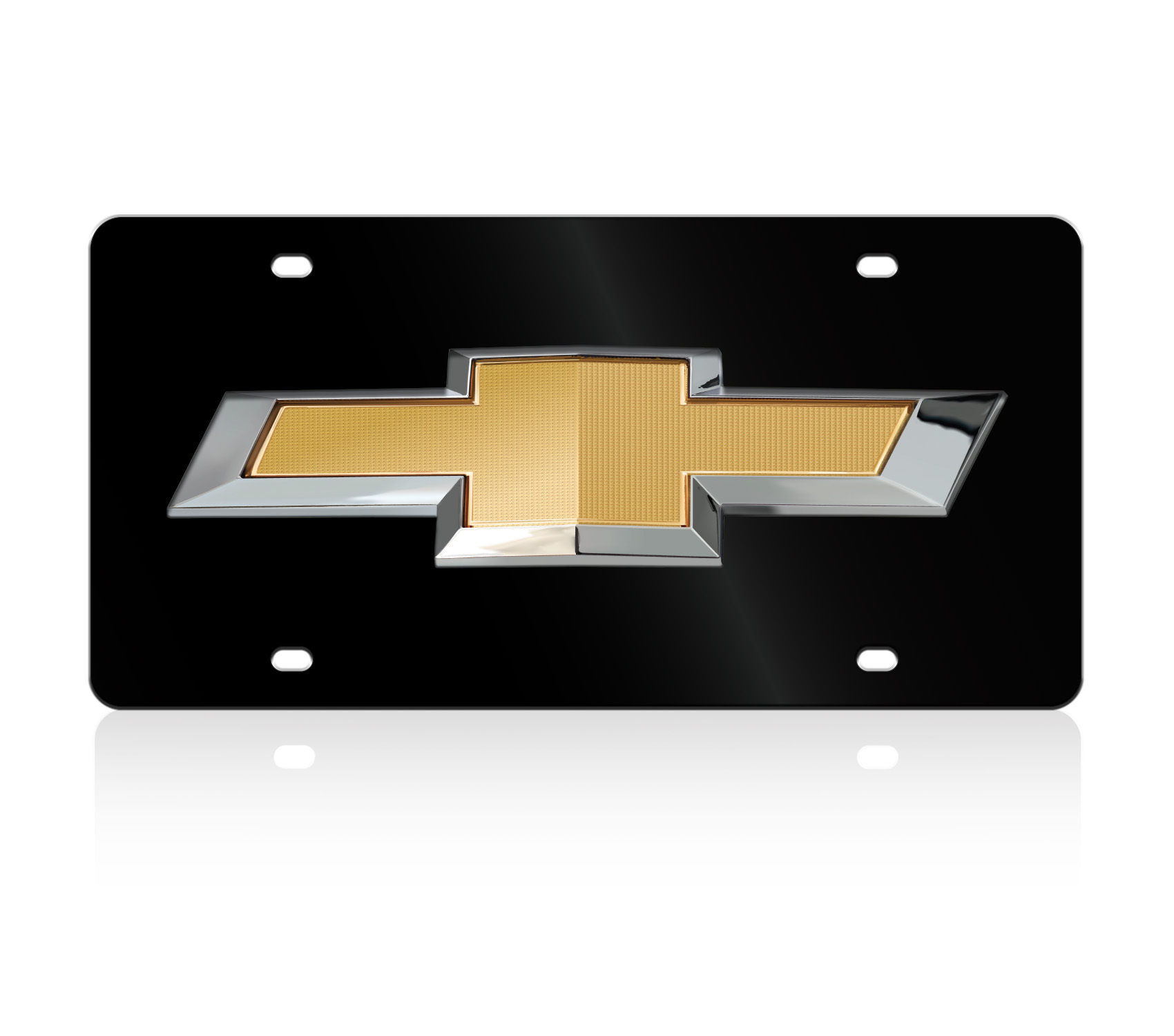 Chevrolet Bowtie Acrylic License Plate