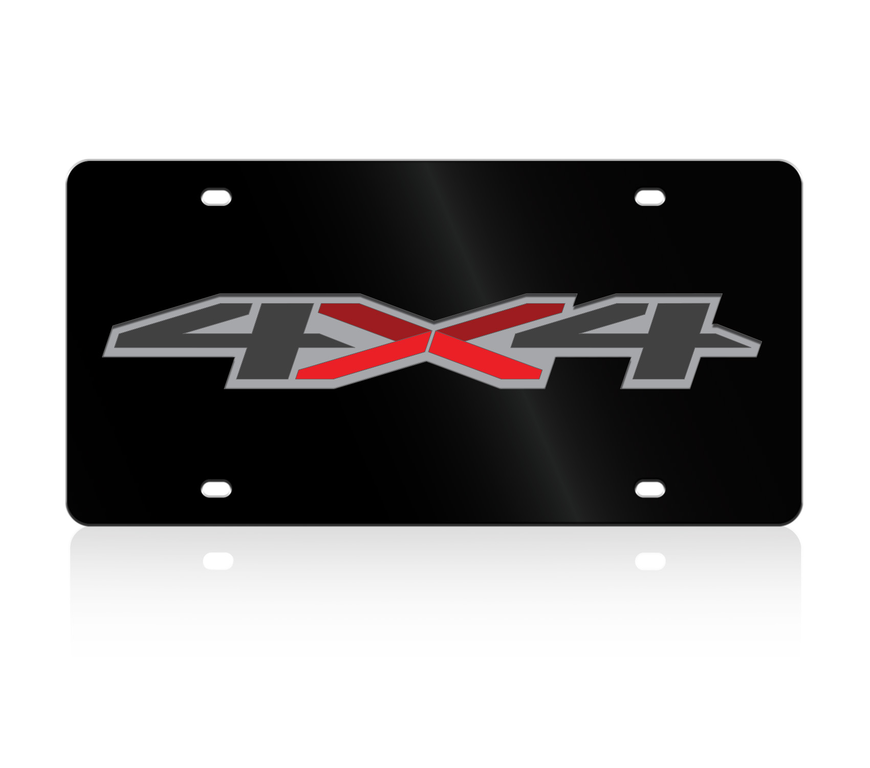 Chevrolet 4X4 Acrylic License Plate