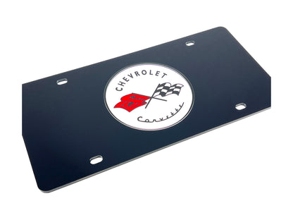 Classic Chevrolet Corvette Acrylic License Plate