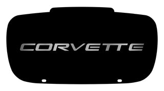 the corvette logo is shown on the side of a car