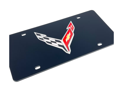 Chevrolet Corvette C8 Acrylic License Plate
