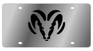 Dodge Ram Acrylic License Plate