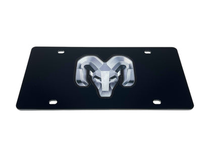 Ram Acrylic License Plate