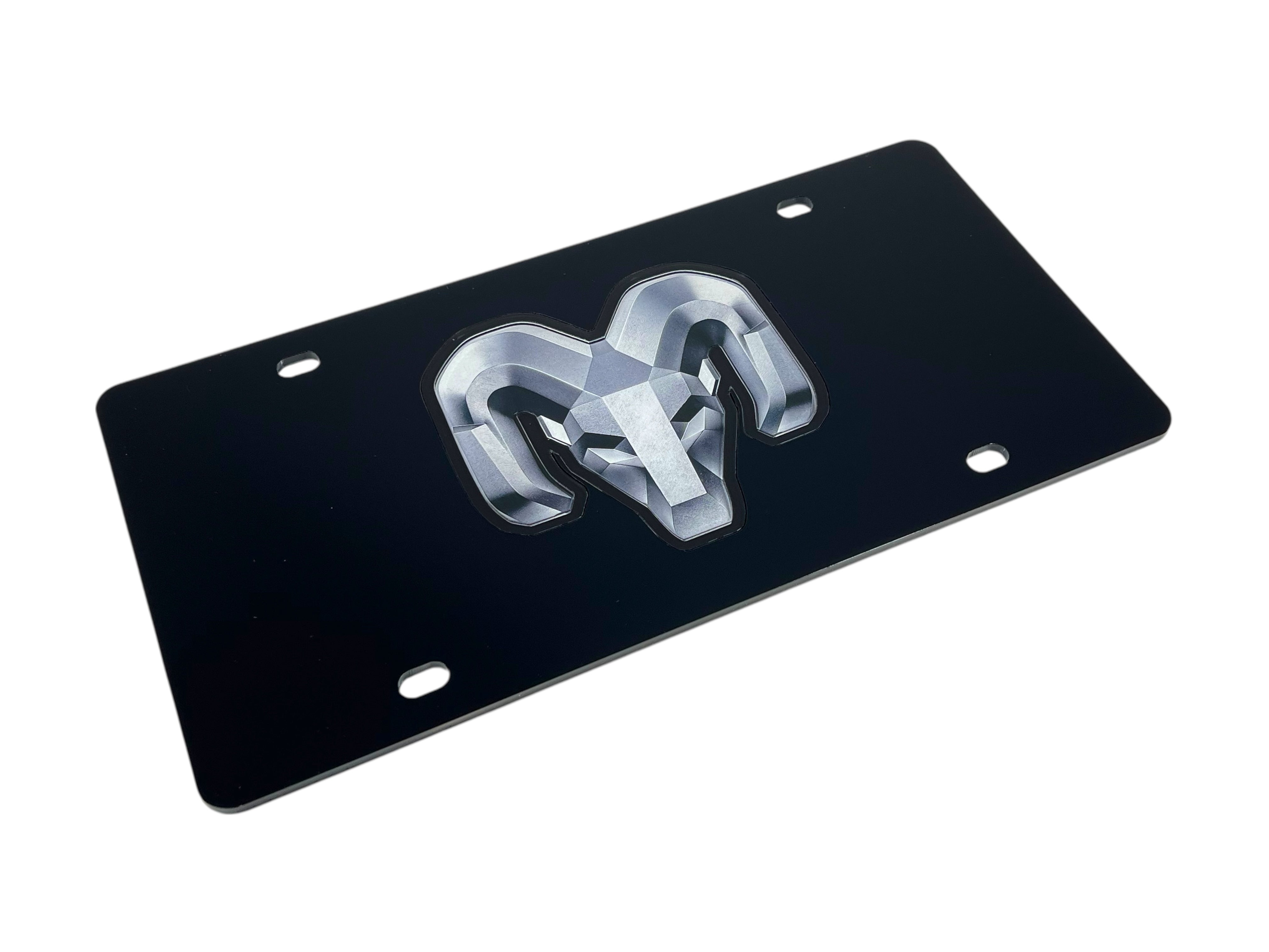 Ram Acrylic License Plate