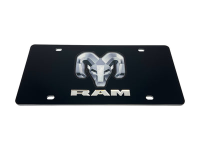 Ram Acrylic License Plate