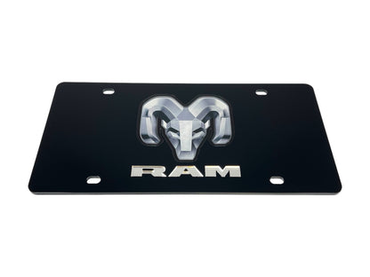 Ram Acrylic License Plate
