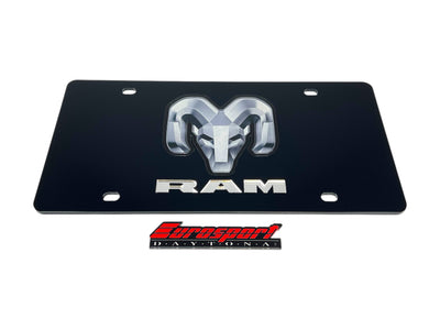 Ram Acrylic License Plate