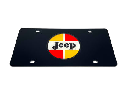 1963-1970 Jeep Classic Logo Acrylic License Plate